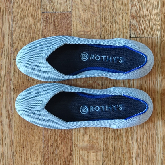 Rothy's The Flat in Birdseye Flax (retired) - Picture 5 of 5